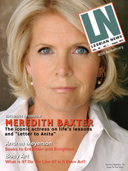 Lesbian News August 2014 Issue