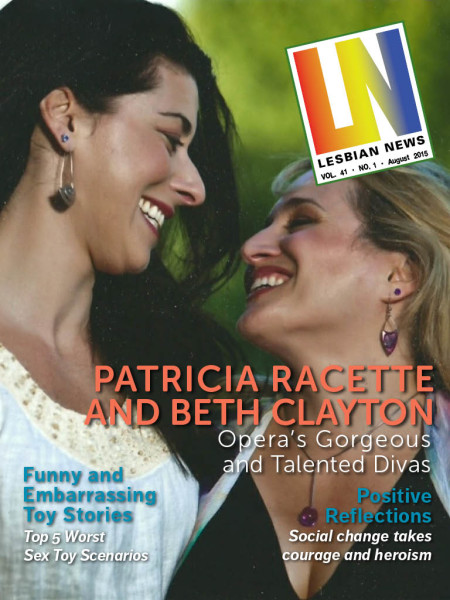 Lesbian News August 2015 Issue