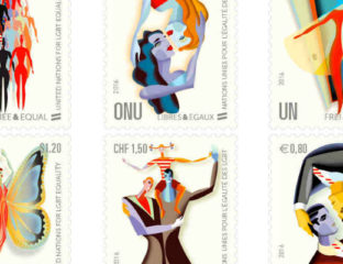 LGBT commemorative stamps