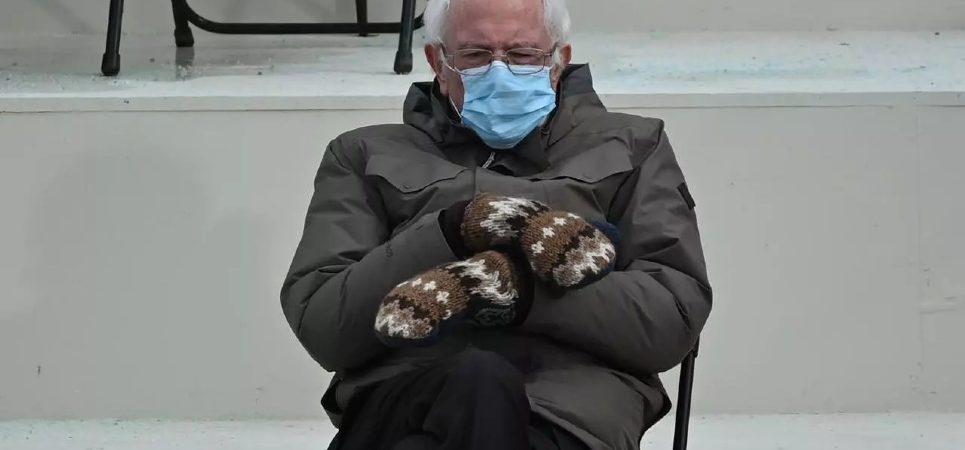 Bernie Sanders' mittens