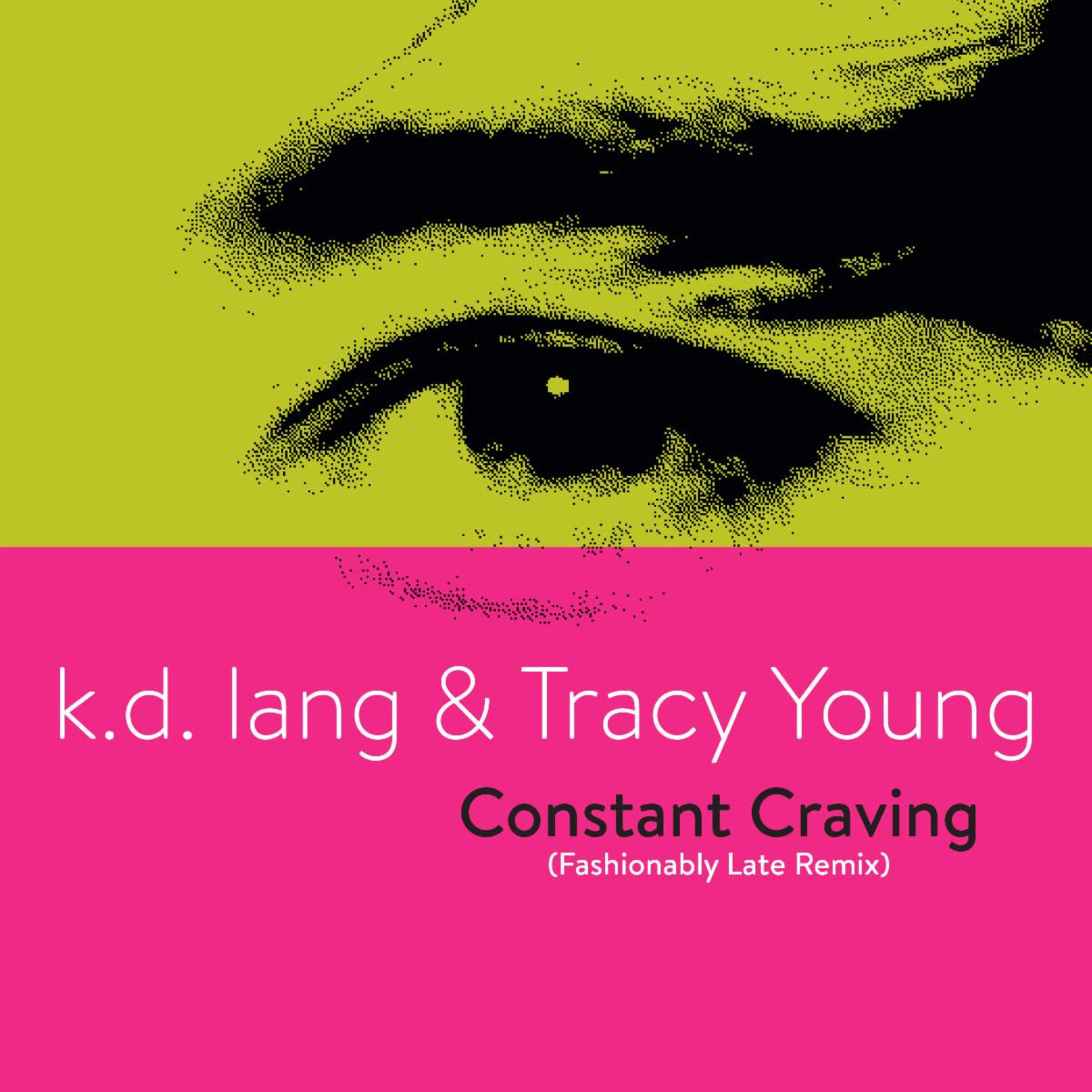 k.d. lang and Tracy Young