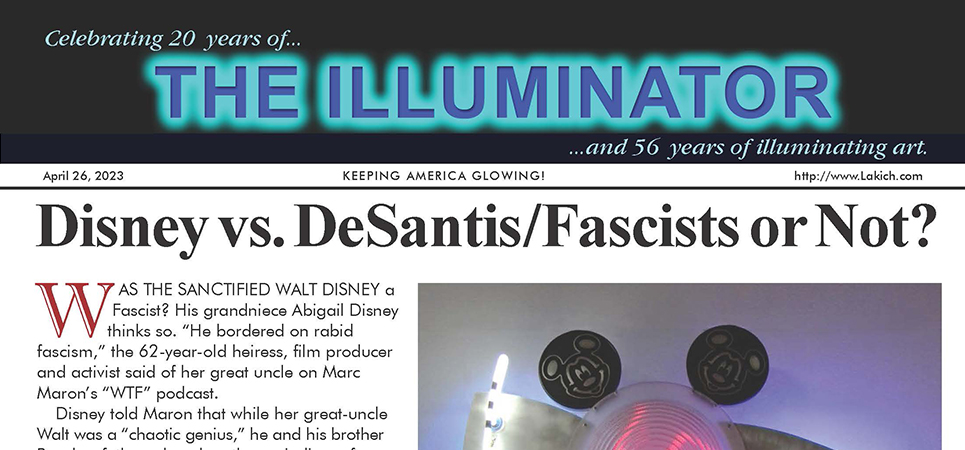 The Illuminator: Disney vs. DeSantis/Fascists or Not?
